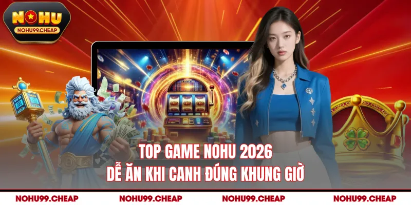 Top game NOHU 2026 dễ ăn khi canh đúng khung giờ